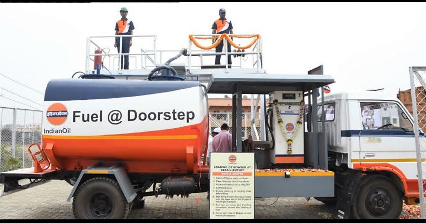 Indian Oil Corporation Starts Home Delivery Of Diesel