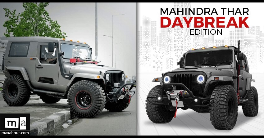 5 Quick Facts About the Mahindra Thar Daybreak Edition