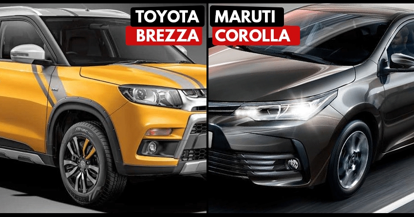 Badge Engineering: Toyota Brezza & Maruti Corolla Are Coming in 2019