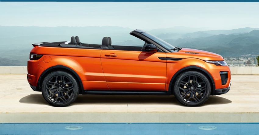 Range Rover Evoque Convertible Launched in India @ INR 69.53 lakh