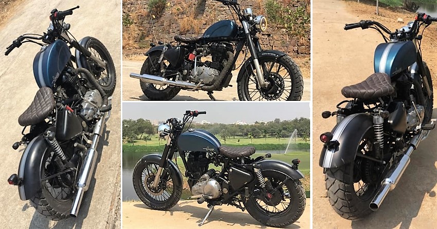 Meet Sassy: Royal Enfield Classic 350 Bobber by Costa Motor Co.