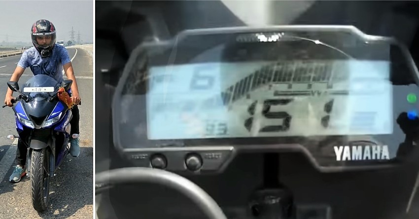 Top Speed Video: Yamaha R15 V3 Touches 151 KMPH!