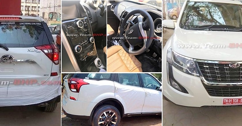 2018 Mahindra XUV500 Variant-Wise Features List Leaked!