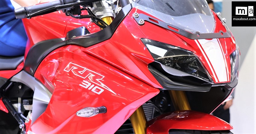 TVS Apache RR 310 Sales Report: 983 Units Sold in March 2018