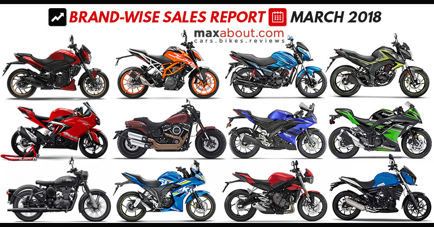 Brand-Wise 2-Wheeler Sales Report (March 2018)
