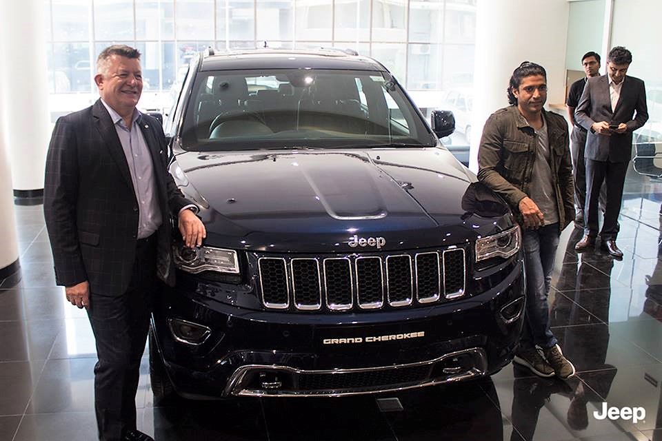 Farhan Akhtar Buys Jeep Grand Cherokee