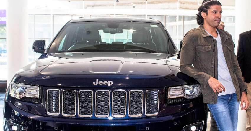Farhan Akhtar Buys Himself A Jeep Grand Cherokee SUV