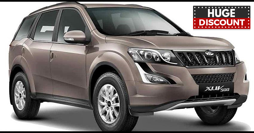 Up to INR 82,000 Discount on 2017 Mahindra XUV500