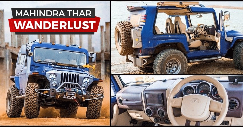 Mahindra Thar Wanderlust Launched @ INR 22.91 Lakh