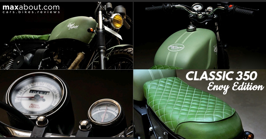 Royal Enfield Classic 350 Envy Edition by EIMOR Customs