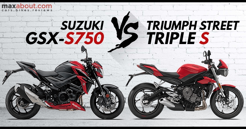 Detailed Comparison: Suzuki GSX-S750 vs Triumph Street Triple S