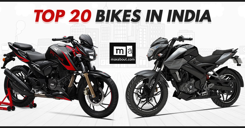 Top 20 Best-Selling Bikes in India (March 2018)
