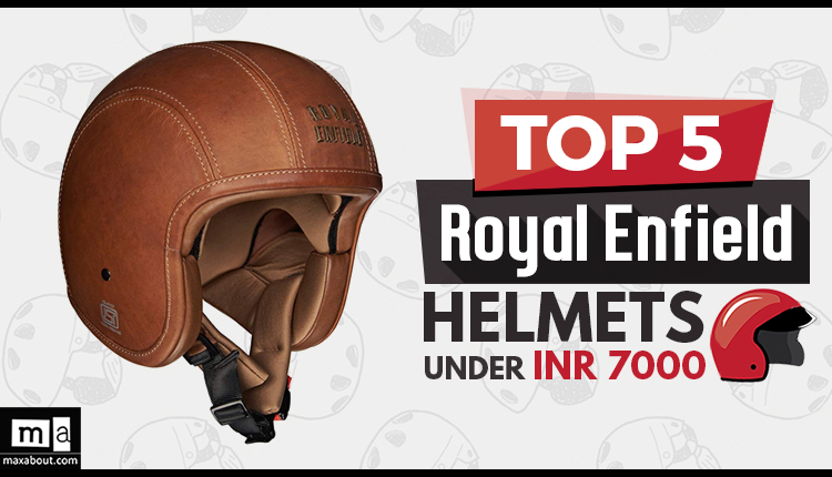 Top 5 Royal Enfield Helmets Under INR 7000 in India