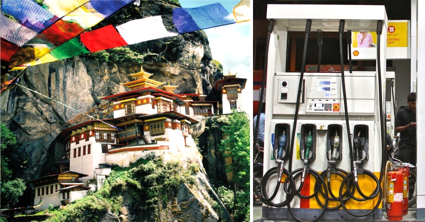 Assam Residents Visiting Bhutan for Cheap Petrol & Diesel