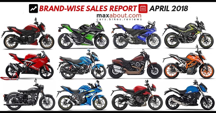 Brand-Wise 2-Wheeler Sales Report (April 2018)