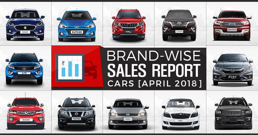 Brand-Wise Car Sales Report (April 2018)