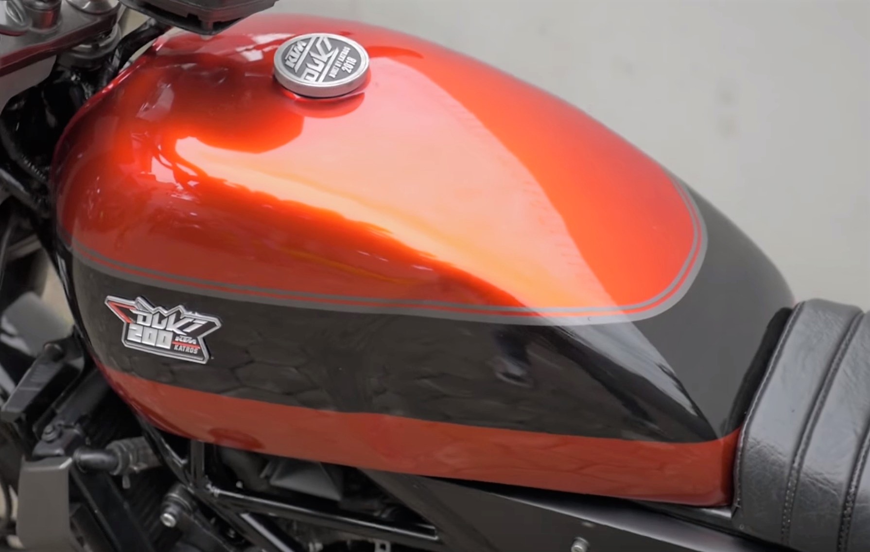 Meet Awesomely Customized KTM Duke 200 by Atenx Katros - shot