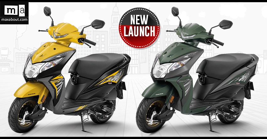 Honda Dio Deluxe Launched @ INR 53,292