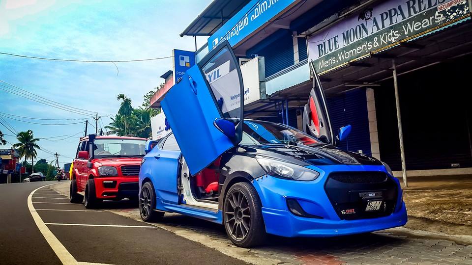 Meet Blue Bee: The Best-Ever Modified Hyundai Verna in India - image