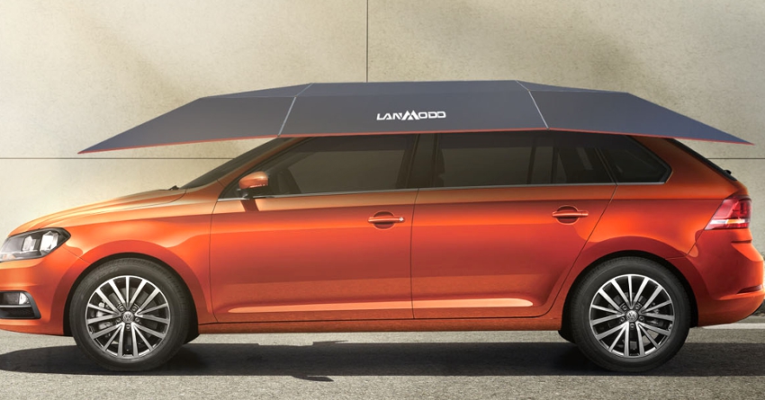 Meet Lanmodo: The World's 1st All-In-One Automatic Car Tent