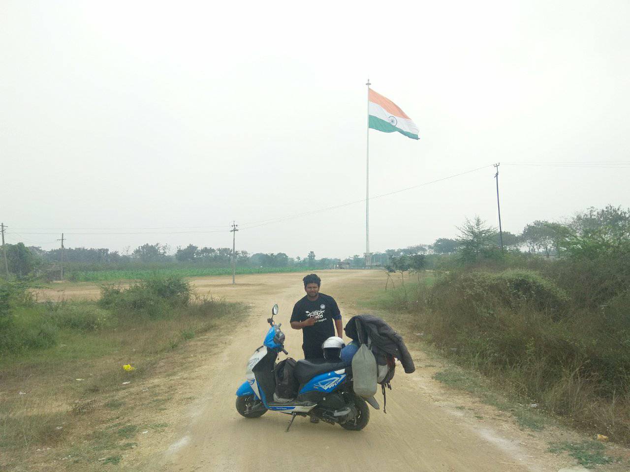 Longest Scooter Ride: 7000 kms in 19 Days on Honda Dio by Arun Kumar - shot
