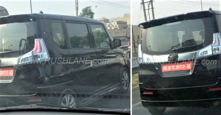 Maruti WagonR 7-Seater Spotted Testing in India