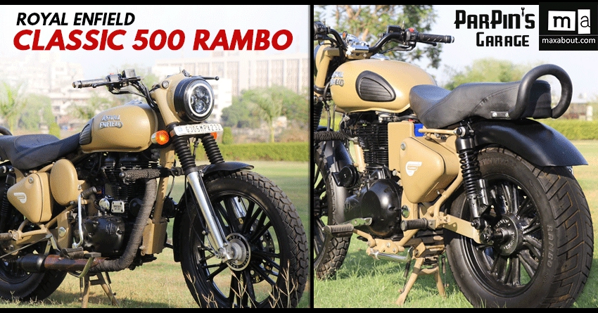 Royal Enfield Classic 500 RAMBO by ParPin’s Garage