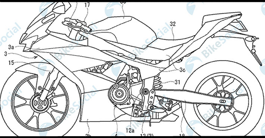 Suzuki GSX-R300 Sportbike Patent Leaked, Official Unveil @ EICMA 2018