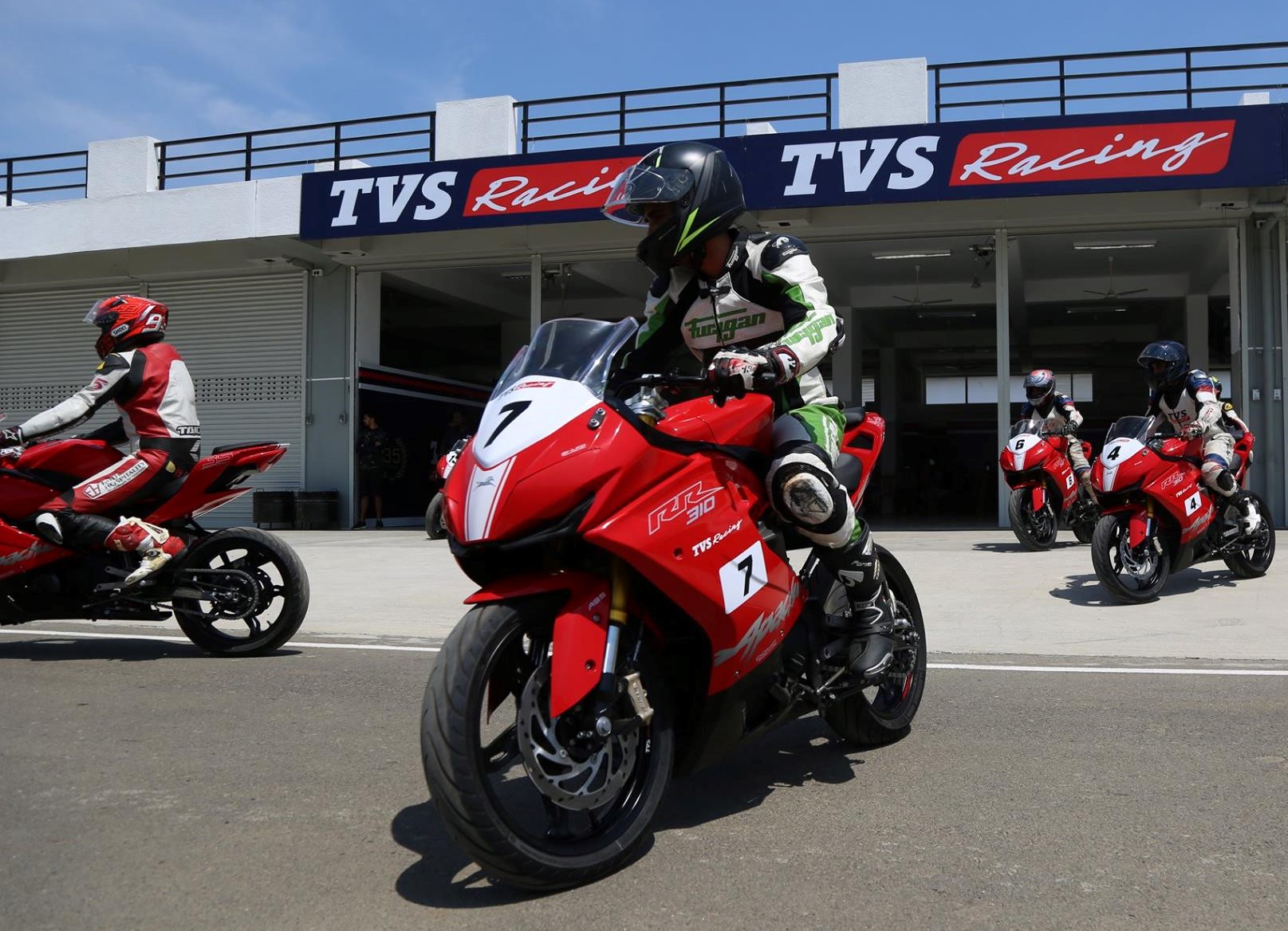 45HP TVS Apache RR 310 Race Version Officially Unveiled - foreground