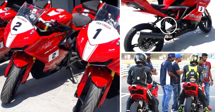 45HP TVS Apache RR 310 Race Version Officially Unveiled
