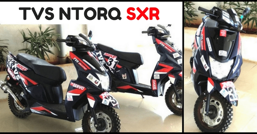 20HP TVS NTORQ SXR Race Version Officially Unveiled