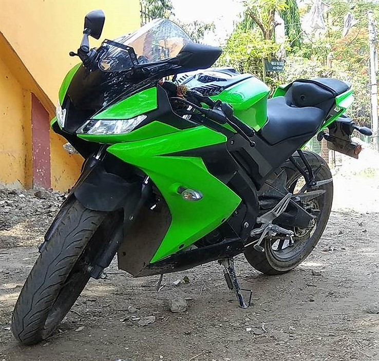 Meet Ninja Green Yamaha R15 Version 3.0