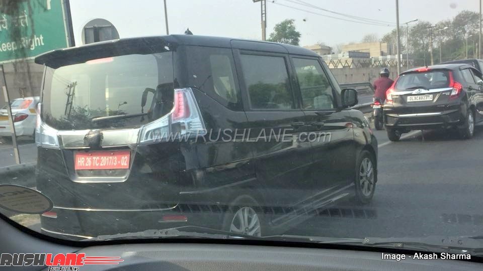 Maruti WagonR 7-Seater Spotted