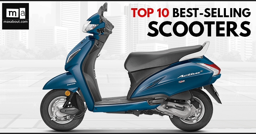 Top 10 Best-Selling Scooters in India (April 2018)