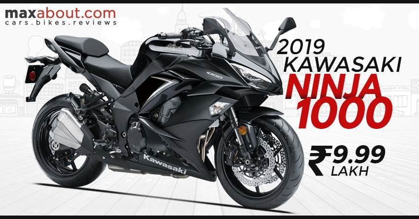 2019 Kawasaki Ninja 1000 Launched in India @ INR 9.99 Lakh