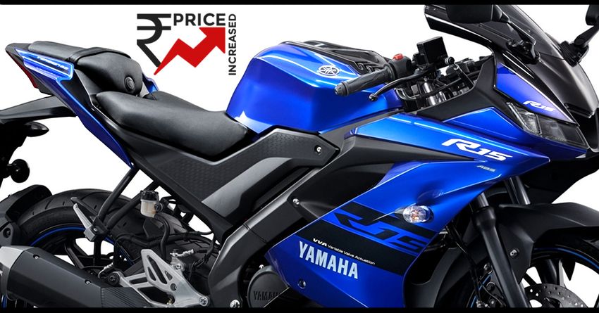 2019 Yamaha R15 V3 Gets Minor Price Hike in India