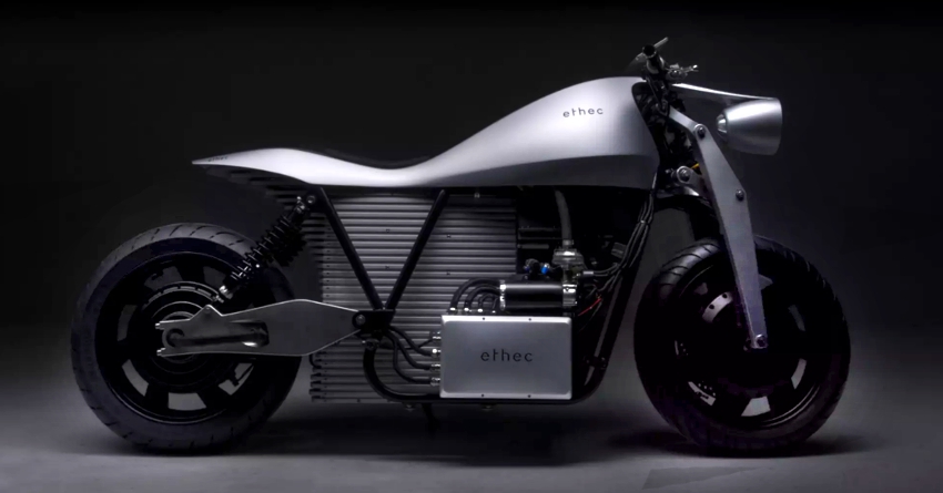 Meet Ethec Electric Motorcycle: Designed & Built by Swiss University Students