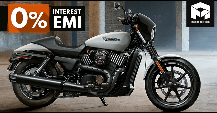 Harley-Davidson Street 750 & Street Rod Now Available with 0% Interest EMIs