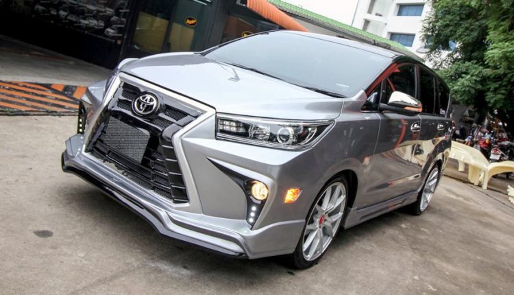 Lexus-Inspired Customised Toyota Innova Crysta