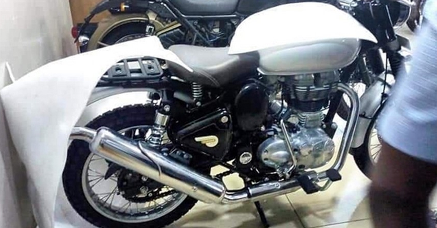 Royal Enfield Classic Scrambler Spotted, Official Launch Soon