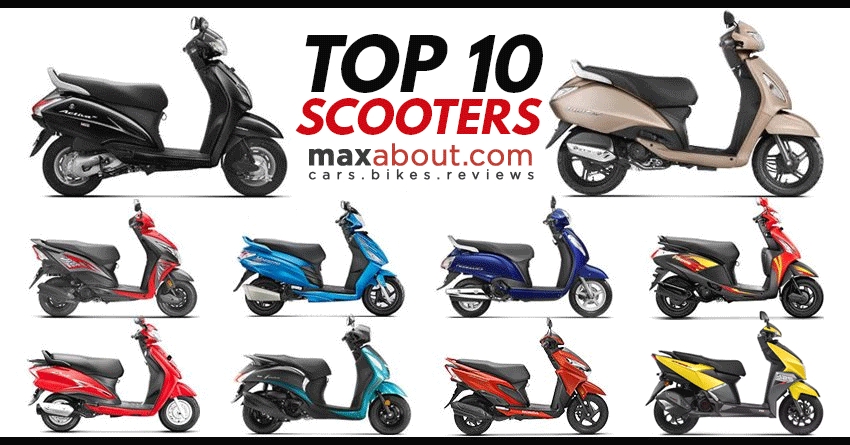 Top 10 Best-Selling Scooters in India (May 2018)