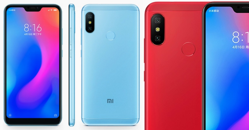 Xiaomi Redmi 6 Pro Officially Announced for 999 yuan (INR 10,500 approx)