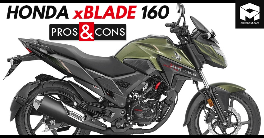 Complete List of Pros & Cons of Honda xBlade 160