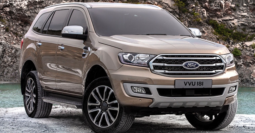 2019 Ford Endeavour SUV Bookings Now Open in India