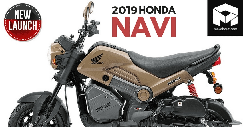 2019 Honda Navi CBS Launched in India @ INR 47,110
