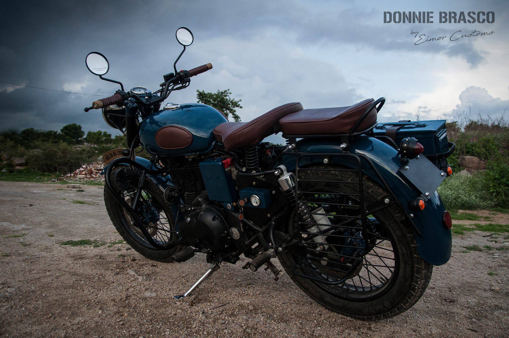 EIMOR Royal Enfield Classic 'Donnie Brasco' Details and Photos - wide