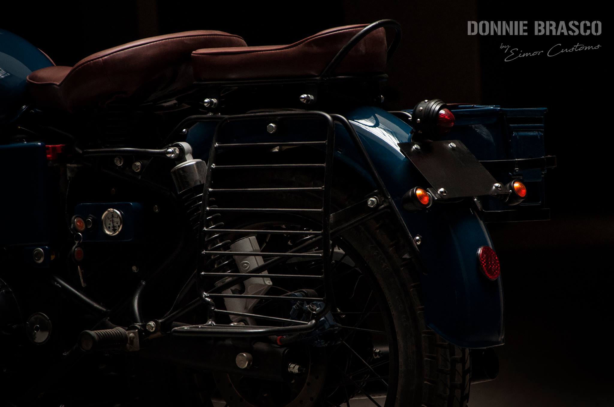 Royal Enfield Classic 'Donnie Brasco' Edition Details and Photos - macro