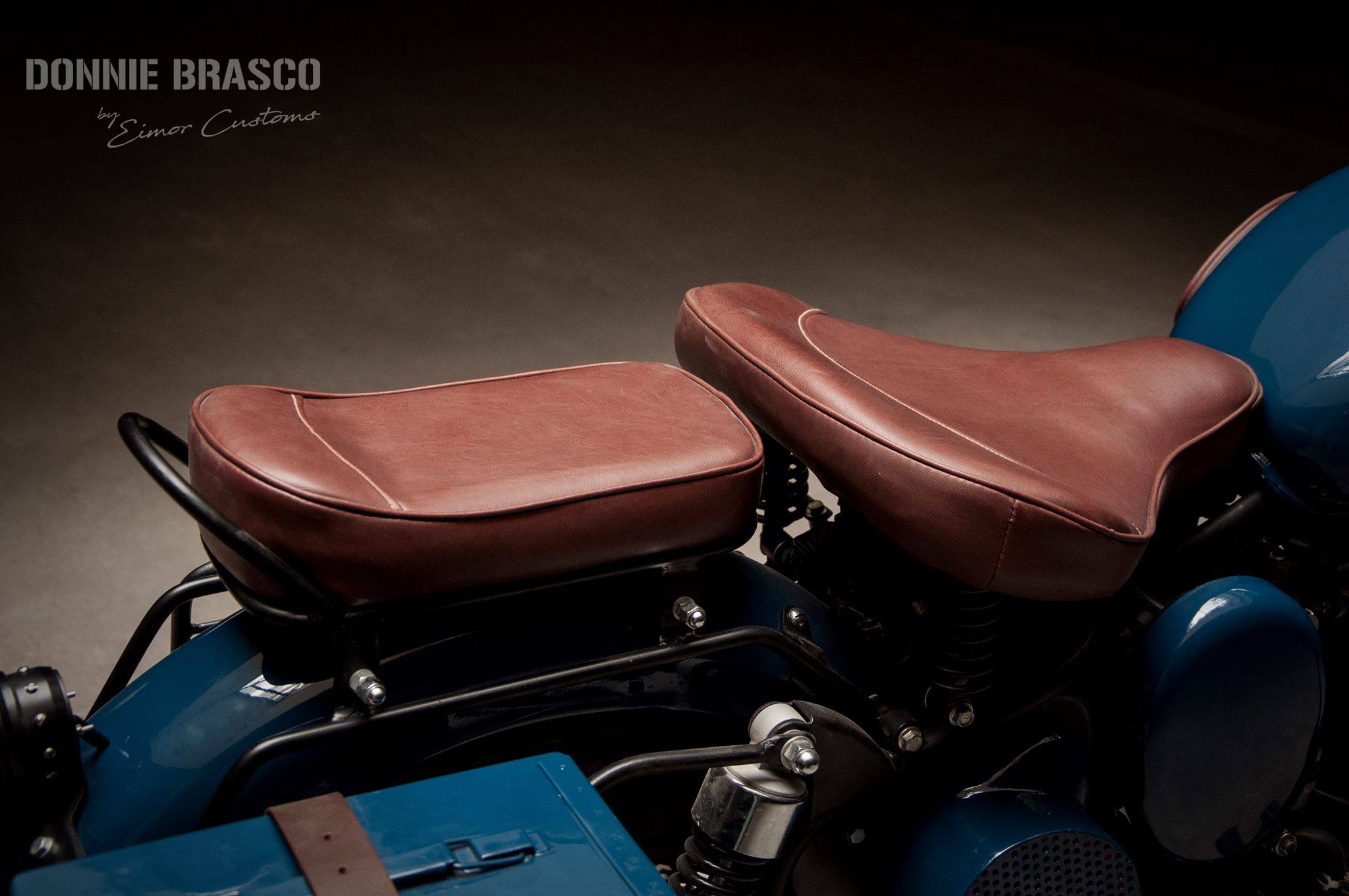 EIMOR Royal Enfield Classic 'Donnie Brasco' Details and Photos - top