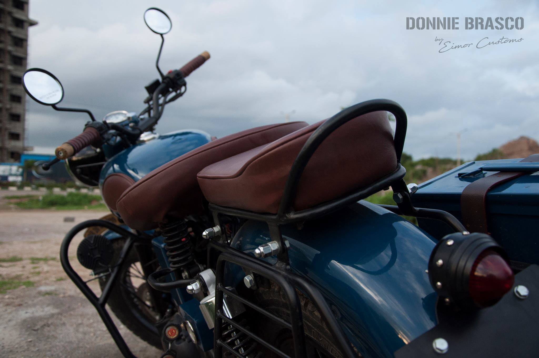 EIMOR Royal Enfield Classic 'Donnie Brasco' Details and Photos - shot