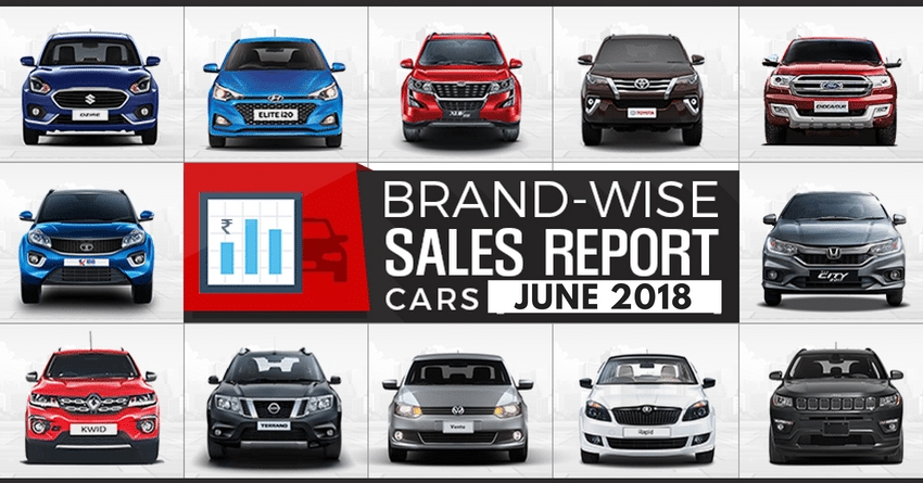 Brand-Wise Car Sales Report (June 2018)